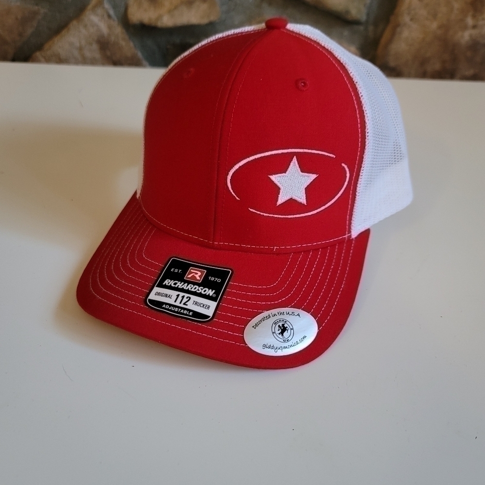 Richardson Mesh Adjustable Trucker Hats, Lot of 2